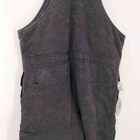 キー KEY POLAR KING  裏地 キルティング ダック地 中綿 サイド ジップ ボタン ペインター オーバーオール ツナギ ビックサイズ メンズ